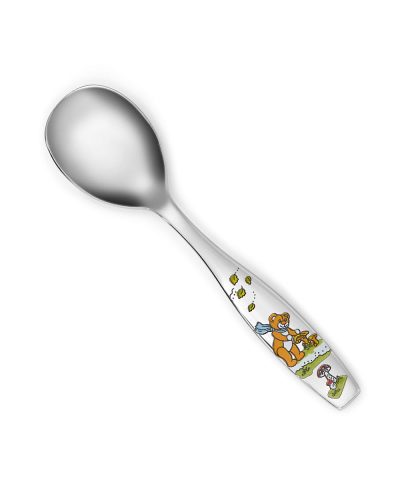 Alternative view of EIK Barn - Hjertevenn Stålbestikk, 4 deler, til gutt