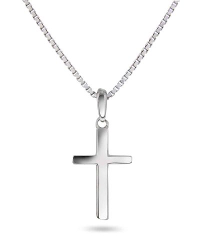 Anheng sølv kors 10x15 mm