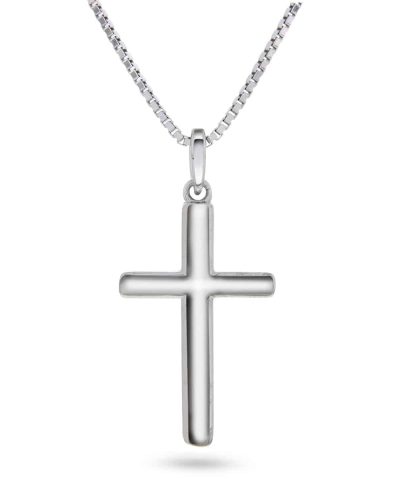 Anheng sølv kors 14x22 mm