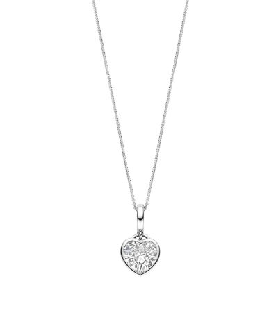 Ti Sento Zirconia Heart Necklace with pendant
