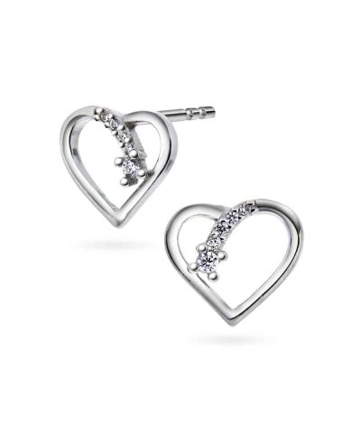 Hjerte ørestikke cz