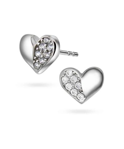 Hjerte ørestikke cz