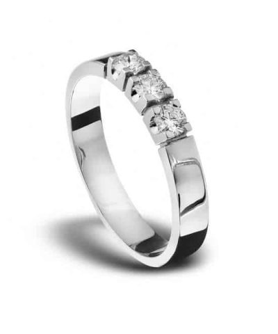 Alliansering 0.05ct TW SI x 3