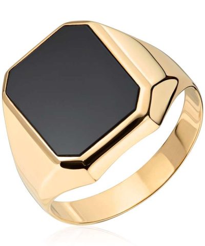 Espeland Herre Ring Onyx 585