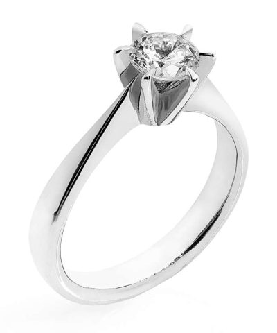 Diamantring 0,50 ct HWE Si