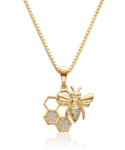 Anheng - Redd en Bie 14k gull