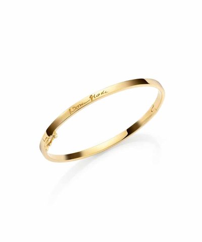 Nora Mørk by Gulldia. Forgylt armring i sølv