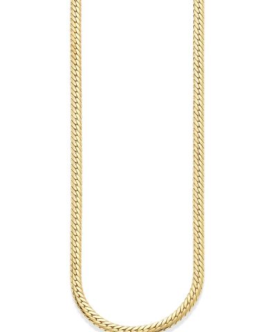 Nora Mørk by Gulldia Forgylt collier i sølv, 42+3cm