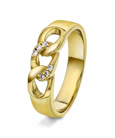 Nora Mørk by Gulldia Ring i sølv med zirkonia