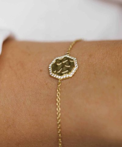 Alternative view of Nora Mørk by Gulldia Armbånd i sølv med zirkonia