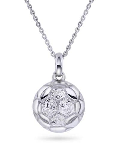 Smykke i sølv håndball