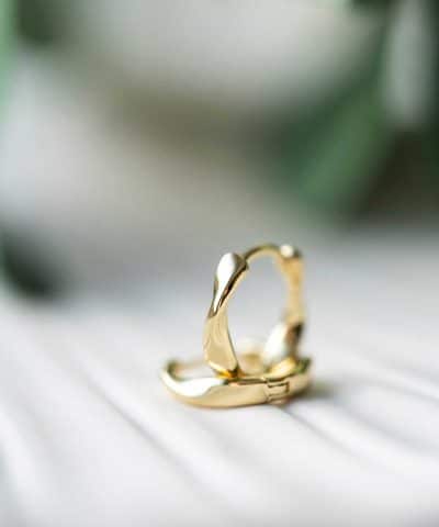 Alternative view of Øreringer i sølv