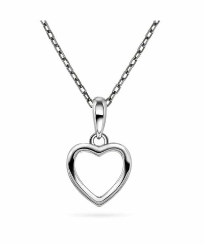 Smykke i sølv, hjerte