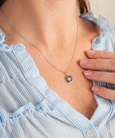 Alternative view of Smykke i sølv med zirkonia