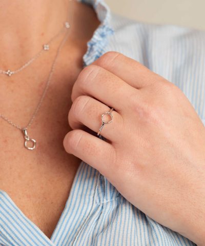 Alternative view of Ring i sølv