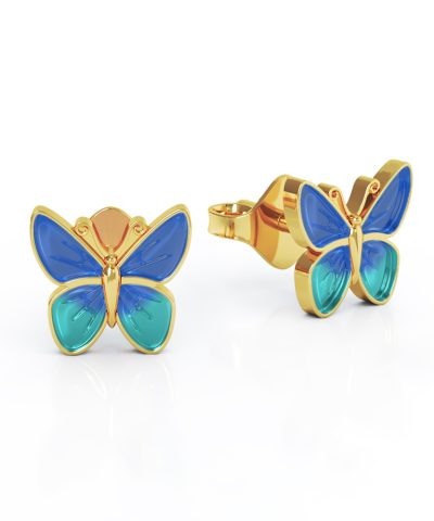 Liv - Ørestikk Sommerfugl. Blå