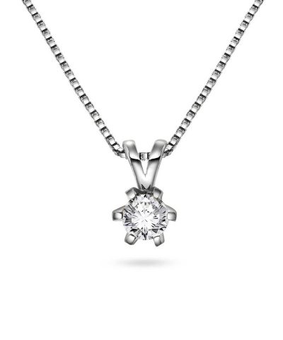 Vida anheng i gull m/dia 0,30 ct TWSI