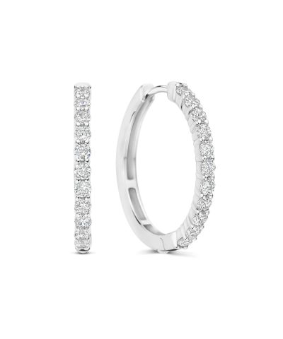 Ti Sento Tennis Large Hoops 21,5mm