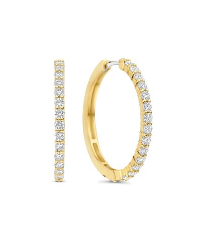 Ti Sento Tennis Oversized Hoops 25,5mm