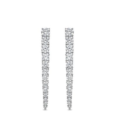 Alternative view of Ti Sento Long Zirconia Earrings 40mm