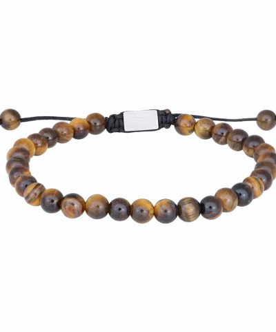 SON armbånd yellow tiger eye 19 - 25cm