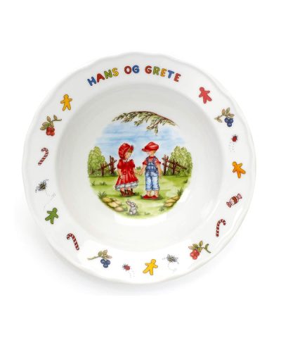 EIK Barn - Hans og Grete Grøtskål i porselen