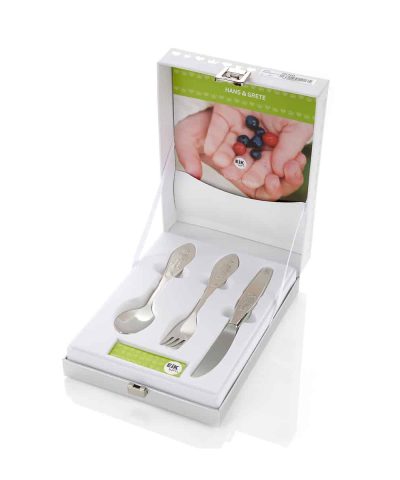 EIK Barn - Hans 3 deler sølvbestikk
