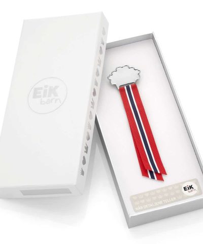 Alternative view of EIK Barn - Nøytral 17.maisløyfe i sølv