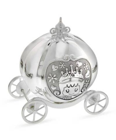 Sparebøsse med vogn med jentemotiv