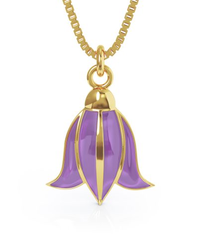 Liv - Anh. Blåklokke. Lilla