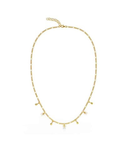 Alternative view of Figarokjede med hvite sommerfugler og dråper