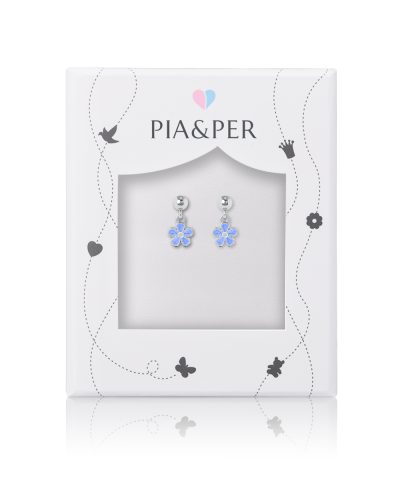 Alternative view of Pia&Per ØREHENG, BLOMST BLÅ