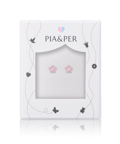 Alternative view of Pia&Per ØRESTIKK, BLOMST ROSA