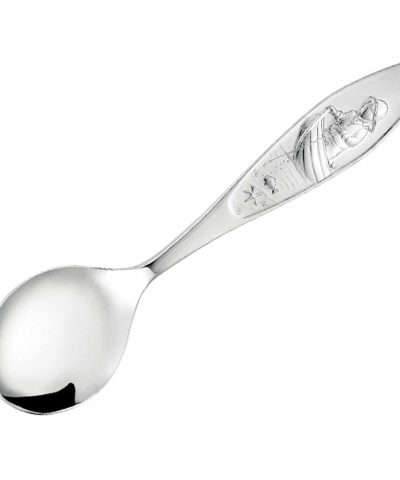 EIK Barn - Ro ro til fiskeskjær Barneskje i sølv, til gutt