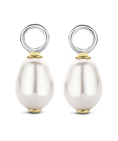 Ti Sento - Milano pearl earcharms 9249PW