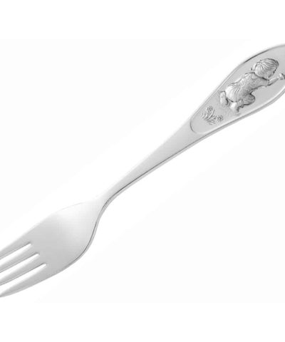 EIK Barn - Du som metter liten fugl Barnegaffel i sølv, til pike