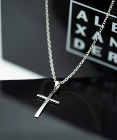 Alternative view of Smykke i sølv, kors