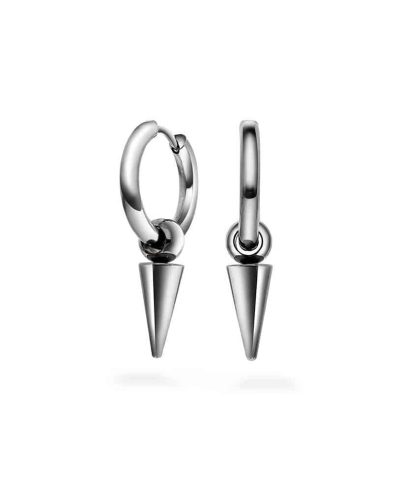 Spike øreringer i stål