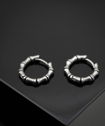 Alternative view of Oscar øreringer i stål