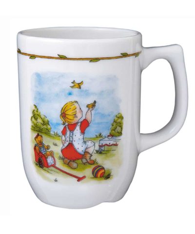 Alternative view of EIK Barn - Du som metter liten fugl 3 deler porselen, til pike