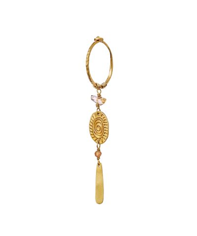 Solar Plexus Chakra Enkelt Ørering