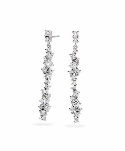 Pan Jewelry - Øredobber i sølv med zirkonia