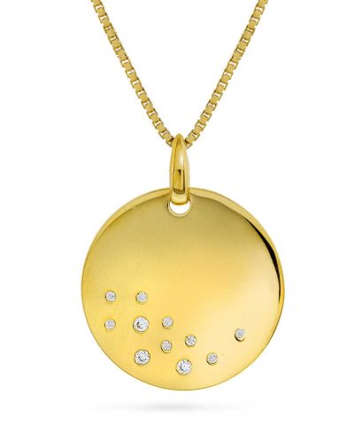 Smykke i forgylt sølv plate