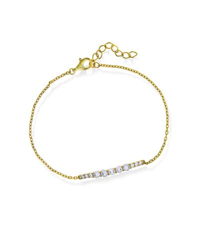 Pan Jewelry Armbånd i sølv med zirkonia