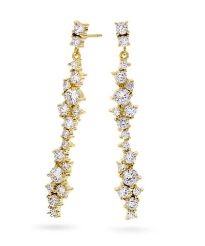 Pan Jewelry Øredobber i sølv med zirkonia