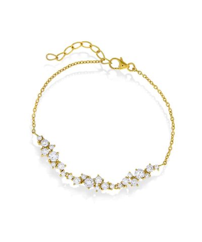 Pan Jewelry Armbånd i sølv med zirkonia