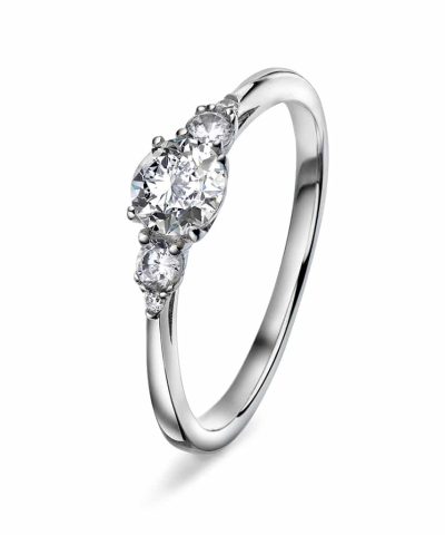 Pan Jewelry - Ring i sølv med zirkonia