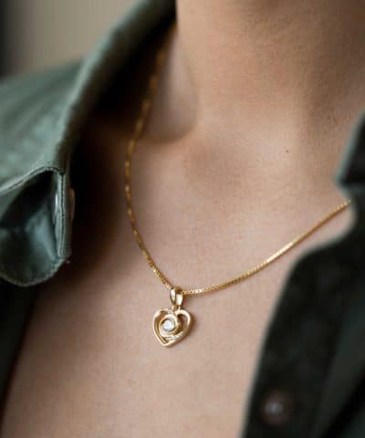 Alternative view of Smykke i sølv med zirkonia