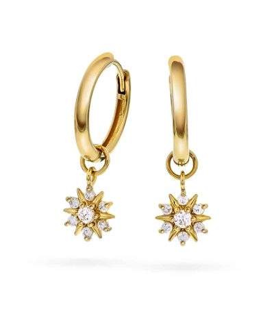 Øredobber i sølv med zirkonia