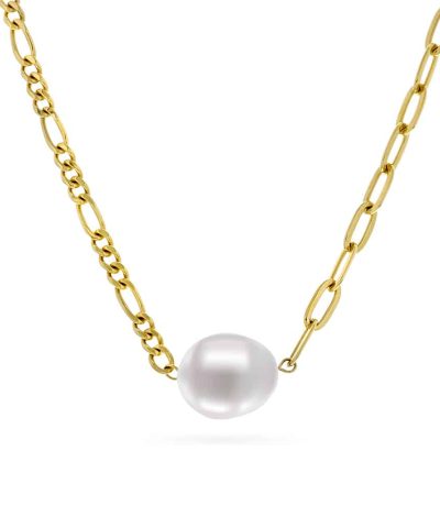 Smykke i sølv med ferksvannsperle